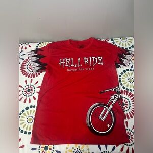 Fresh Laundry Grim Reaper On Bike “Hell Ride Notorious Vibes Size: L